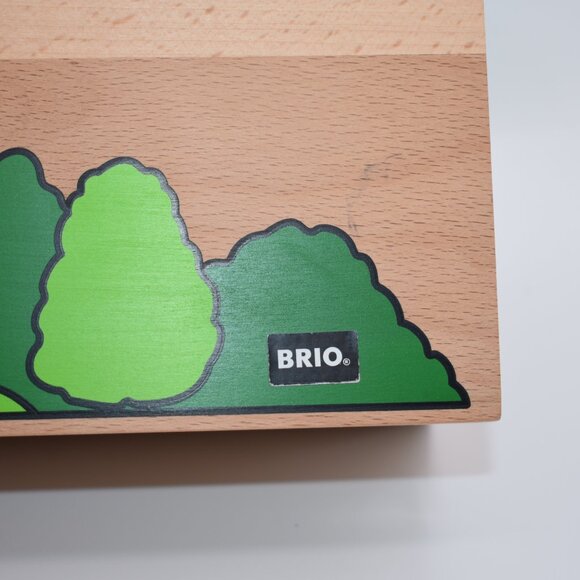 Brio Railway 33459 Tall Tunnel Wooden with Tress Vintage Compatible with Thomas - Picture 5 of 6